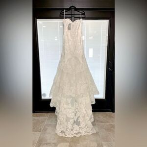 David Tutera 113212 Mon Cheri Wedding Dress Size 14 NWT